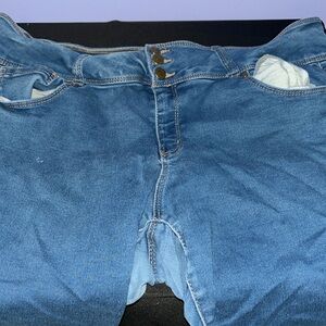Soft Denim Capris